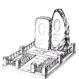 Составление эскиза памятника