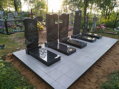 установка памятников