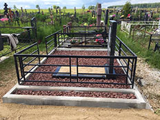 бордюры на могилу