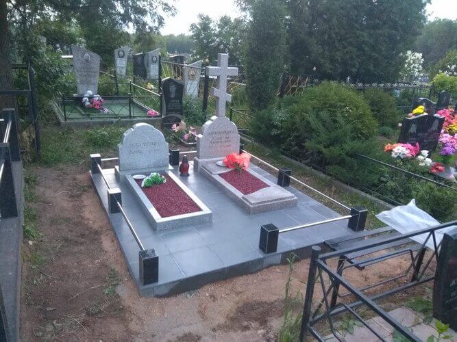 гранитная крошка на могилу